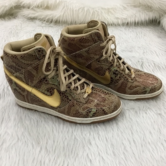 nike wedge high tops